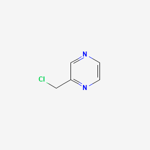 2-(Chloromethyl)pyrazine structure, CAS 39204-47-2