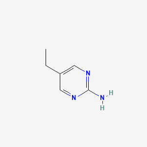 5-Ethylpyrimidin-2-amine structure, CAS 39268-71-8