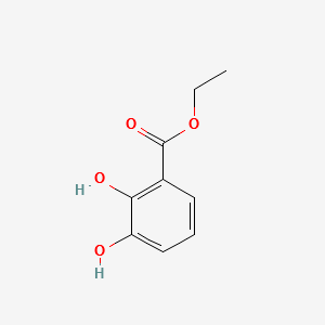 Ethyl2,3-dihydroxybenzoate structure, CAS 3943-73-5