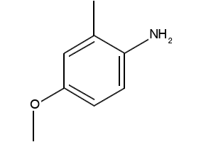 2-Methoxy-4-methylaniline structure, CAS 39538-68-6