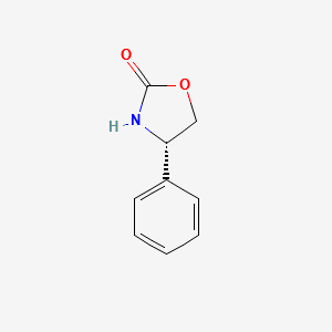 (S)-(+)-4-Phenyl-2-oxazolidinone structure, CAS 86217-38-1