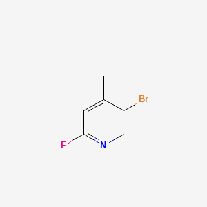 5-Bromo-2-fluoro-4-Methylpyridine structure, CAS 864830-16-0