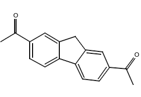 2,7-Diacetylfluorene structure, CAS 39665-89-9
