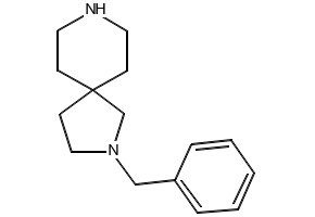 2-Benzyl-2,8-diazaspiro[4.5]decane structure, CAS 867009-61-8