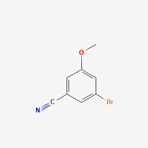 3-Bromo-5-methoxybenzonitrile structure, CAS 867366-91-4