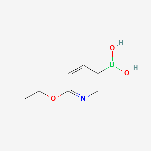 6-Isopropoxypyridine-3-boronicacid structure, CAS 870521-30-5