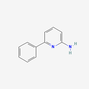 6-Phenyl-pyridin-2-ylamine structure, CAS 39774-25-9