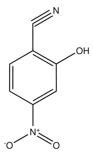 2-Hydroxy-4-nitrobenzonitrile structure, CAS 39835-14-8