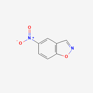 5-Nitro-1,2-benzisoxazole structure, CAS 39835-28-4