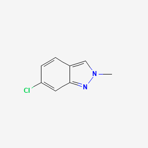 6-Chloro-2-Methyl-2H-indazole structure, CAS 541539-87-1