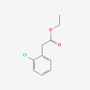 Ethyl-2-chlorophenylacetate structure, CAS 40061-54-9