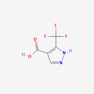 5-(Trifluoromethyl)-1H-pyrazole-4-carboxylicacid structure, CAS 543739-84-0