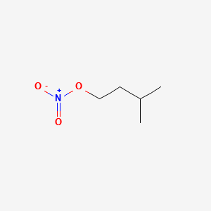 Isoamylnitrate structure, CAS 543-87-3