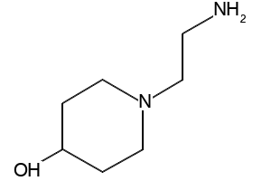 N-(2-Aminoethyl)-4-piperidinol structure, CAS 129999-60-6