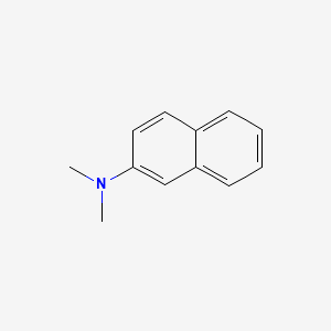 2-Dimethylaminonaphthalene structure, CAS 2436-85-3