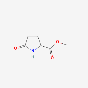 H-D-Pyr-Ome/5-Oxo-Pyrrolidine-2-carboxylicacidmethylester structure, CAS 54571-66-3
