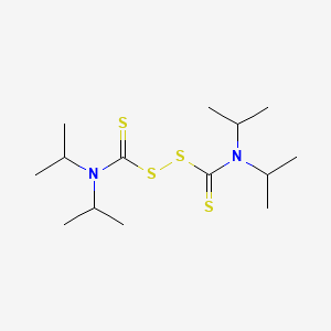 Tetraisopropylthiuramdisulfide structure, CAS 4136-91-8
