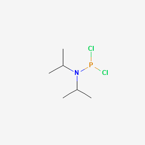 Diisopropylphosphoramidousdichloride structure, CAS 921-26-6