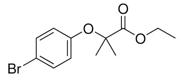 [2-(4-Bromophenoxy)-ethyl]diethylamine structure, CAS 1823-62-7