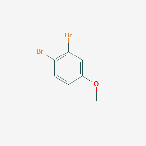 3,4-Dibromoanisole structure, CAS 62415-74-1