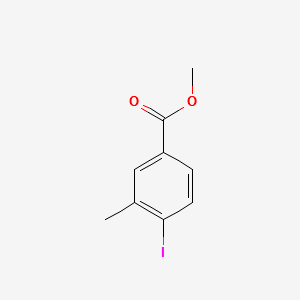 Methyl4-iodo-3-methylbenzoate structure, CAS 5471-81-8