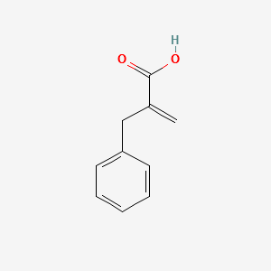 2-Benzylacrylicacid structure, CAS 62479-28-1
