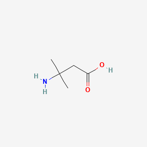 3-Amino-3-methylbutanoicacid structure, CAS 625-05-8