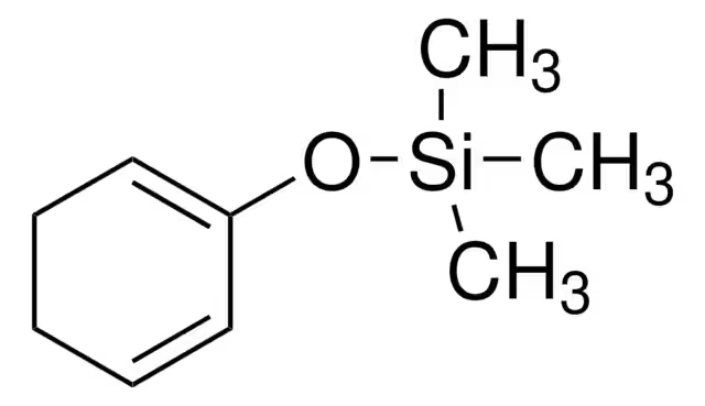 2-(Trimethylsiloxy)1,3-cyclohexadiene structure, CAS 54781-19-0