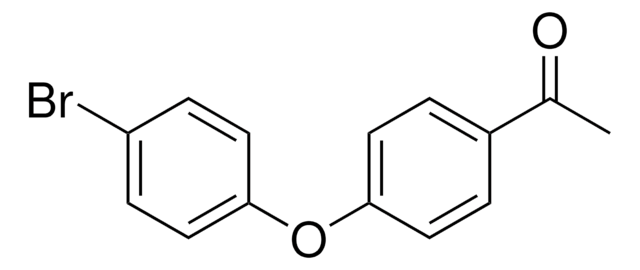 1-(4-(4-Bromophenoxy)phenyl)ethanone structure, CAS 54916-27-7